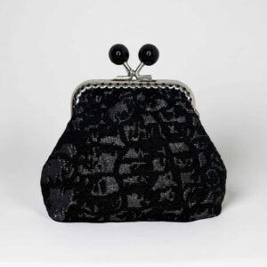 Clipbörse schwarz-silber