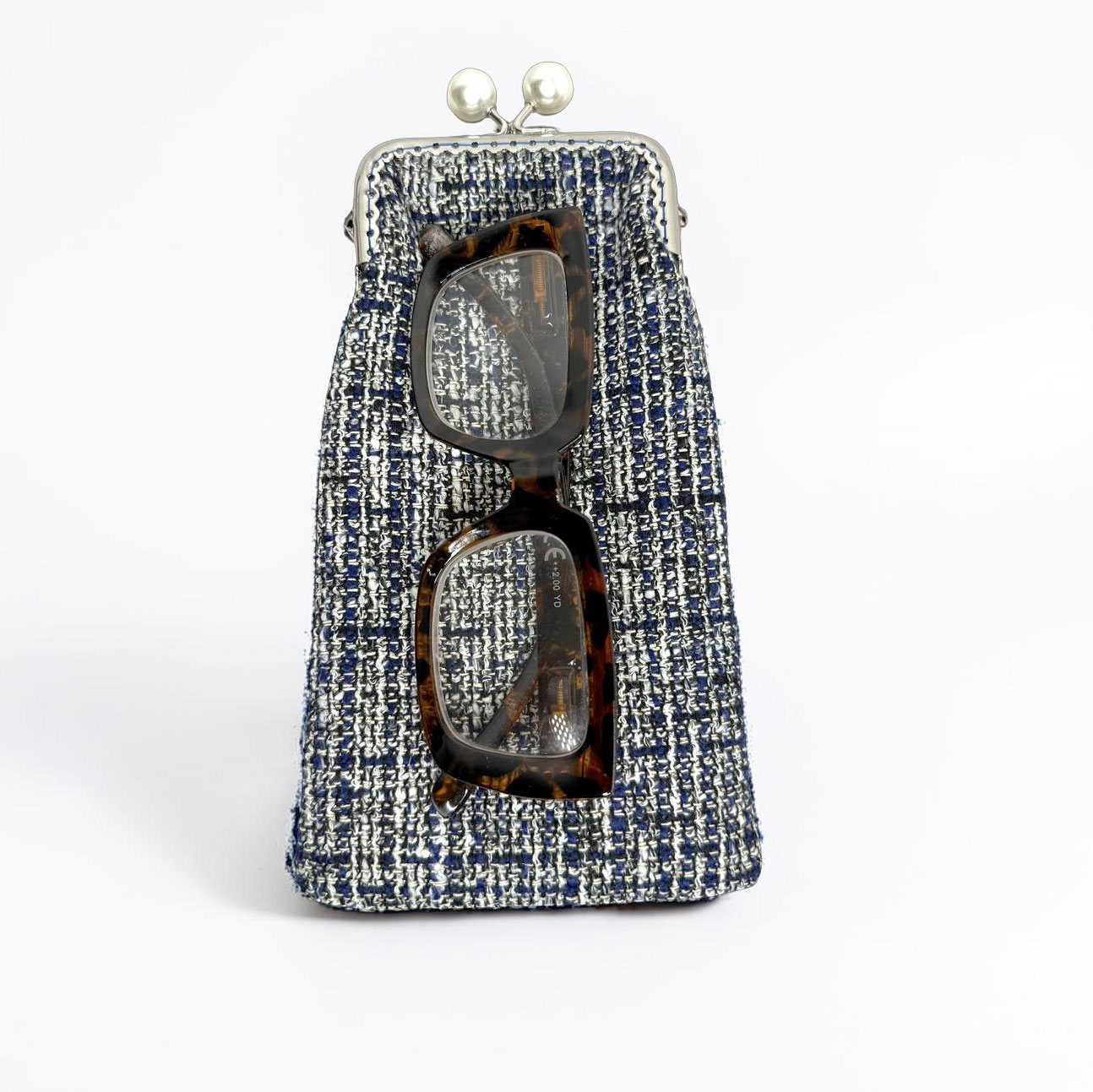 Brillenetui blau – Bild 3