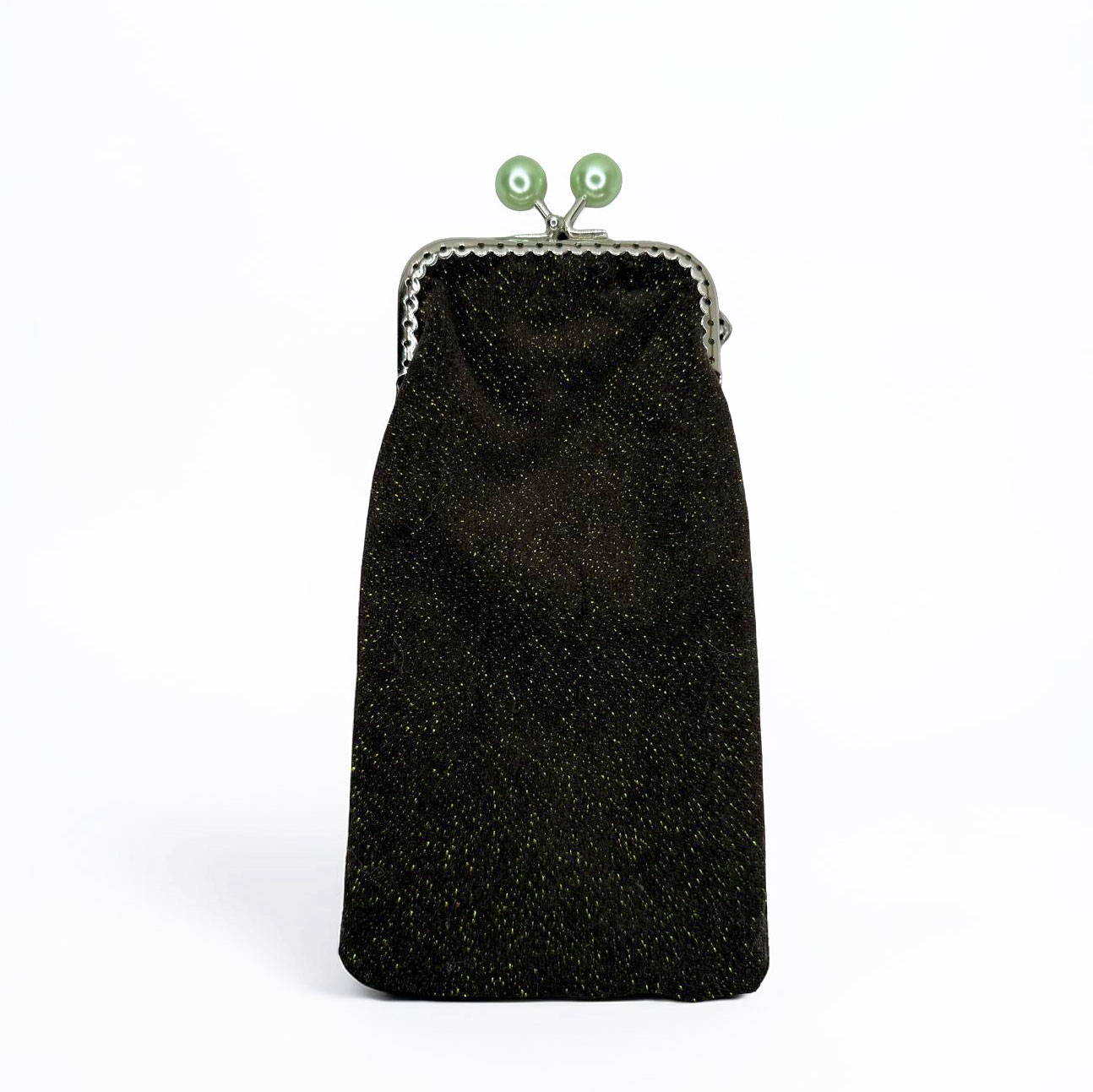 Brillenetui braun Glitzer – Bild 2