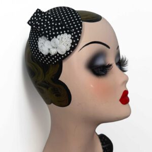 Fascinator Polkadot