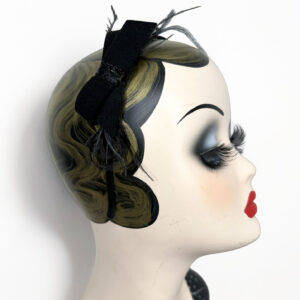 Haarreif Schleife schwarz