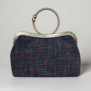 Handtasche navy/pflaume