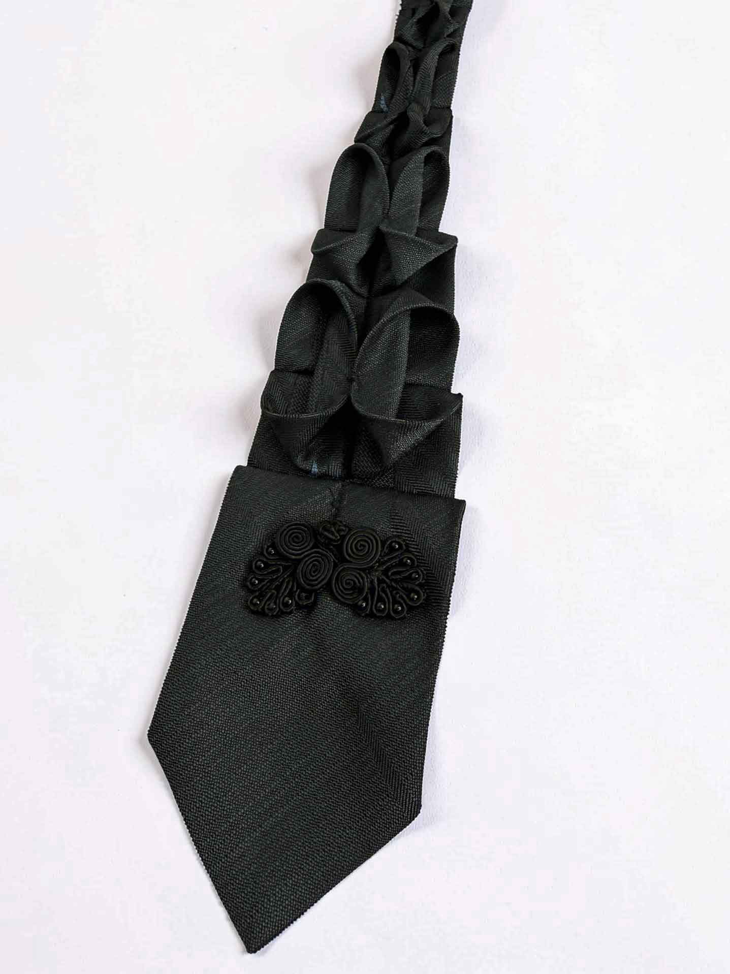 Krawattencollier schwarz – Bild 2