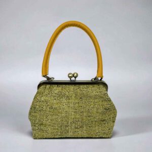 Henkeltasche grün-gelb