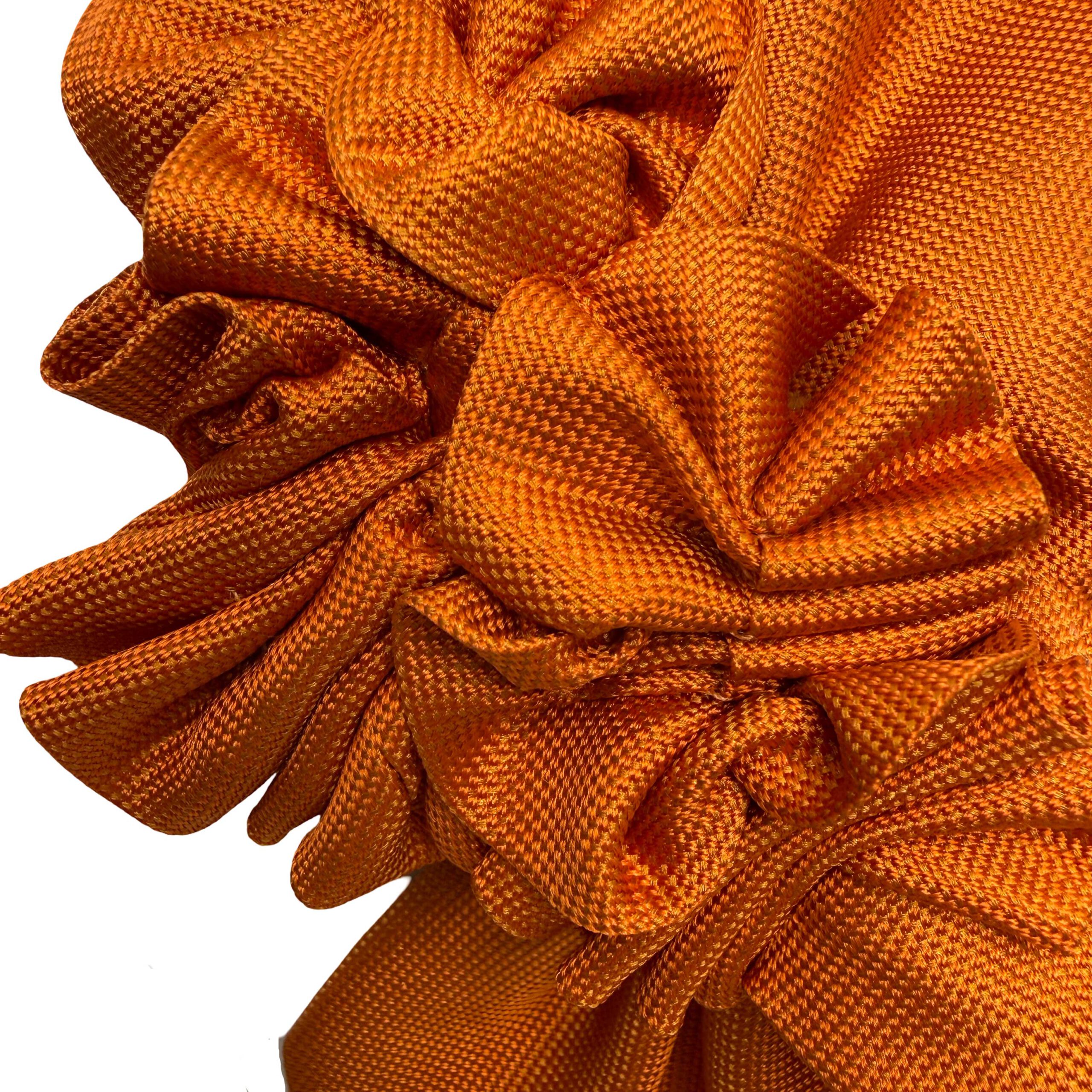 Krawattencollier orange – Bild 3