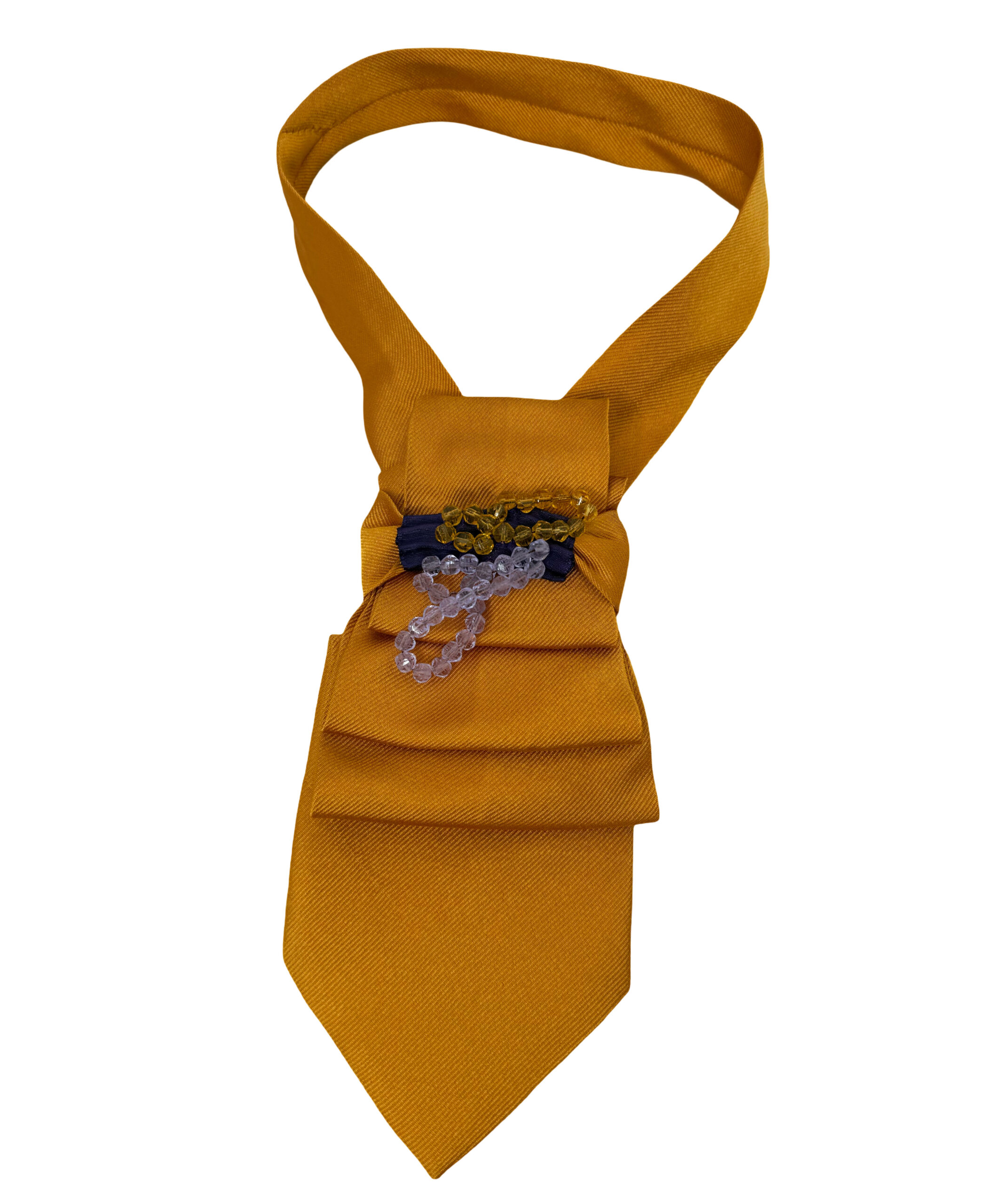 Krawattencollier orange-lila – Bild 4