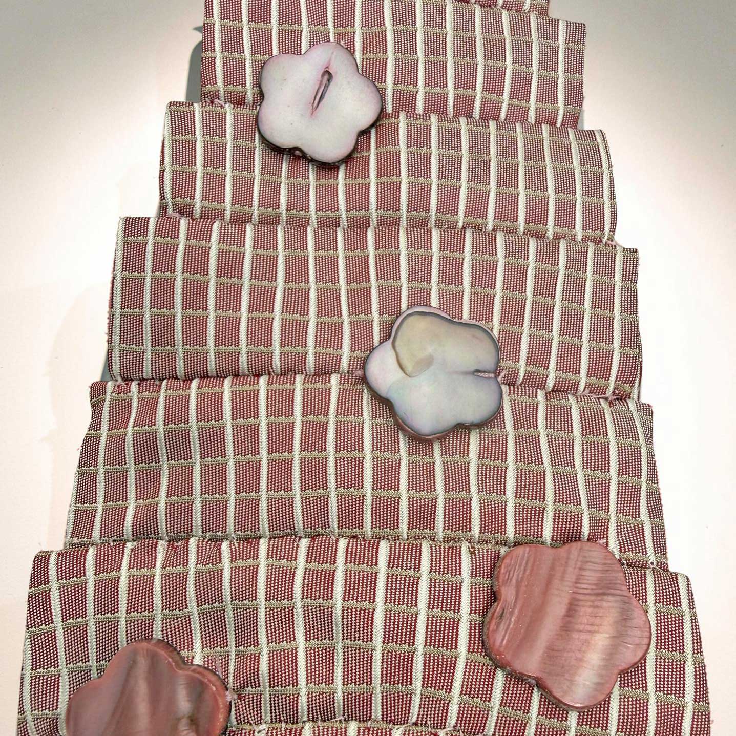 Krawattencollier Perlmutt – Bild 2