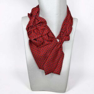 Krawattencollier rot blau