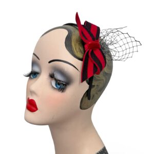 Haarreif Schleife gestreift