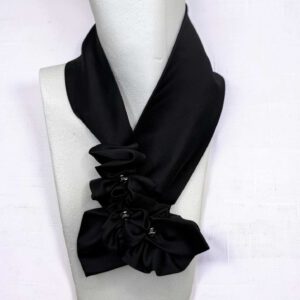 Krawattencollier elegant schwarz